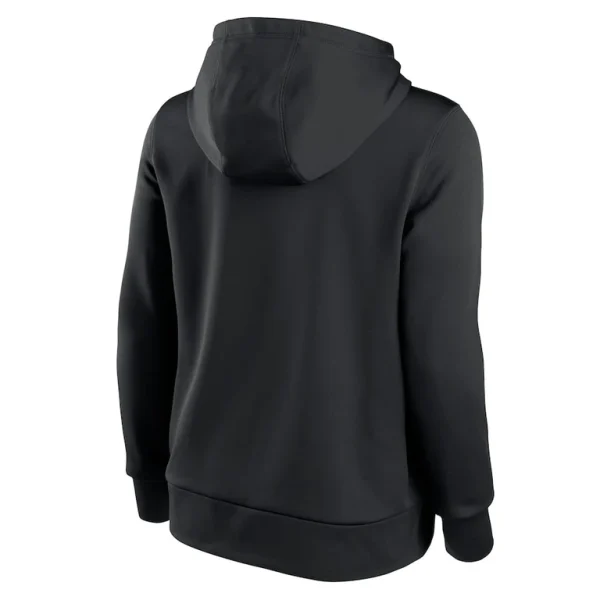 San francisco giants nike womens club angle performance pullover hoodie Black M