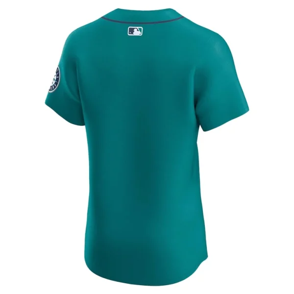 Seattle mariners nike alternate vapor premier elite patch jersey Aqua 42