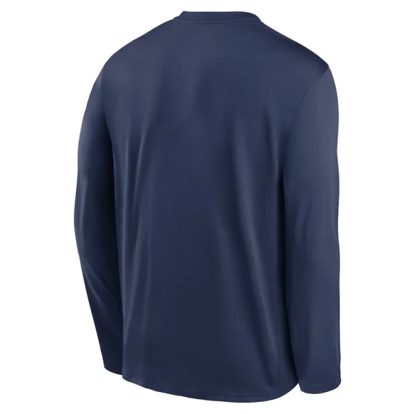 Seattle mariners nike authentic collection team logo legend performance long sleeve t shirt Navy L