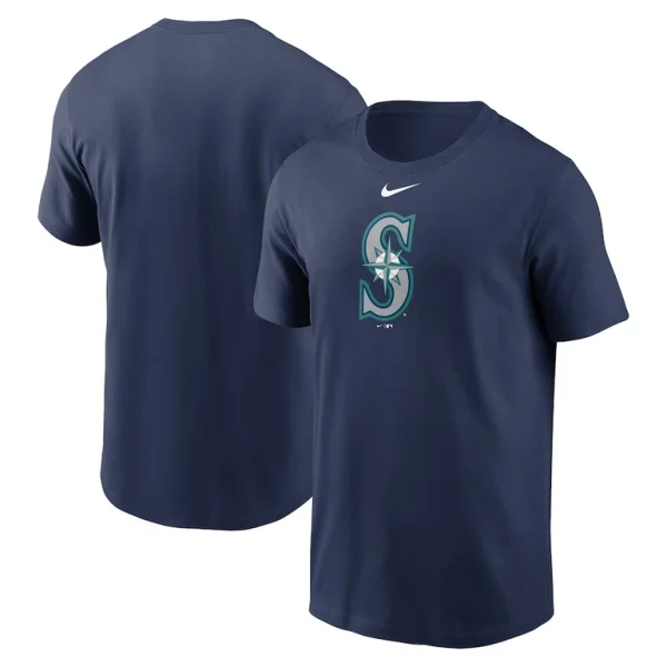 Seattle mariners nike fuse logo t shirt Navy