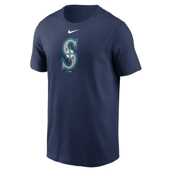Seattle mariners nike fuse logo t shirt Navy M