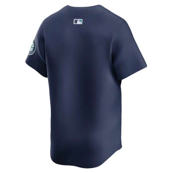 Seattle mariners nike road limited jersey – navy Multi L