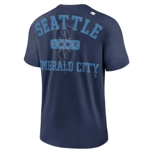 Seattle mariners nike statement game over t shirt Navy L