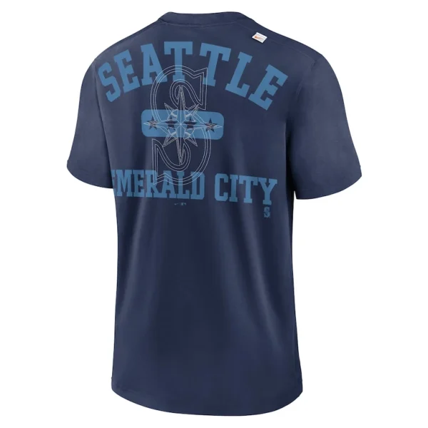 Seattle mariners nike statement game over t shirt Navy L