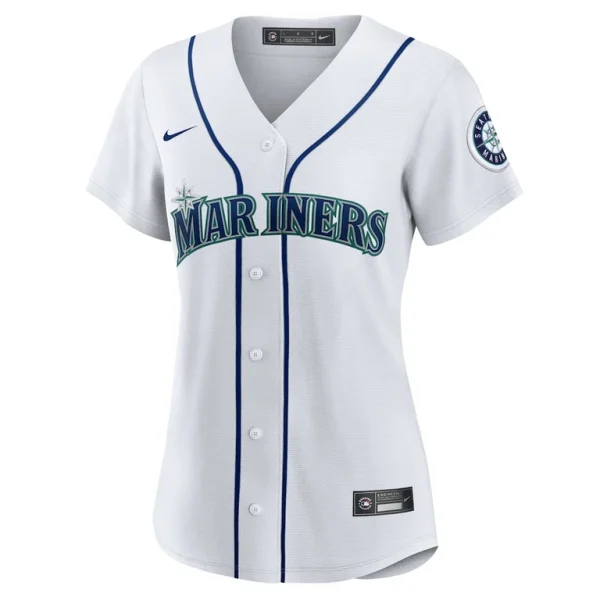 Seattle mariners nike womens 1 mom home replica jersey White M