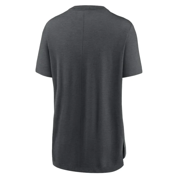 Seattle mariners nike womens authentic collection early work tri blend t shirt Heather charcoal M