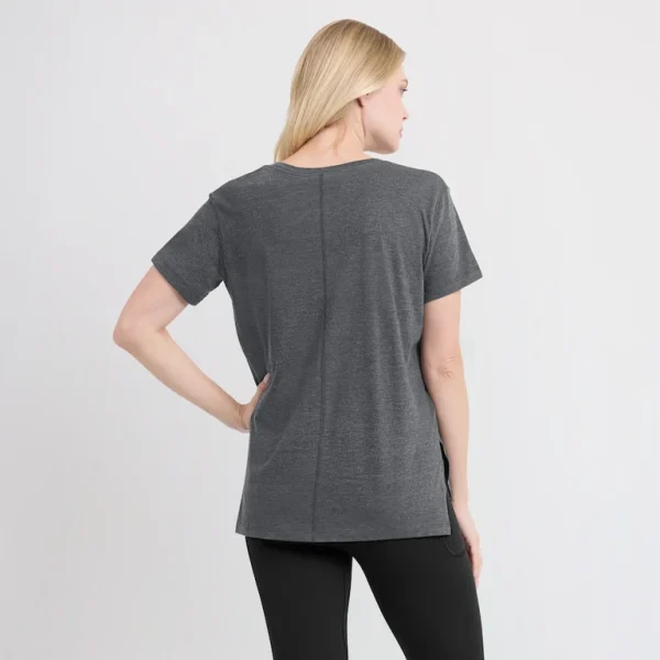 Seattle mariners nike womens authentic collection early work tri blend t shirt Heather charcoal XL
