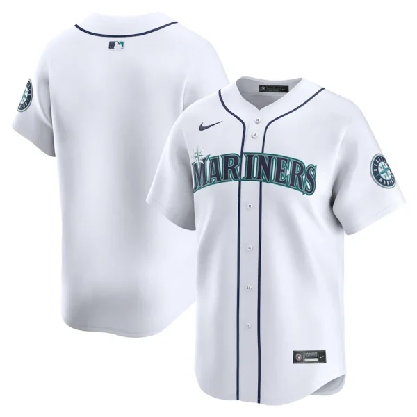 Seattle mariners nike youth home limited jersey White