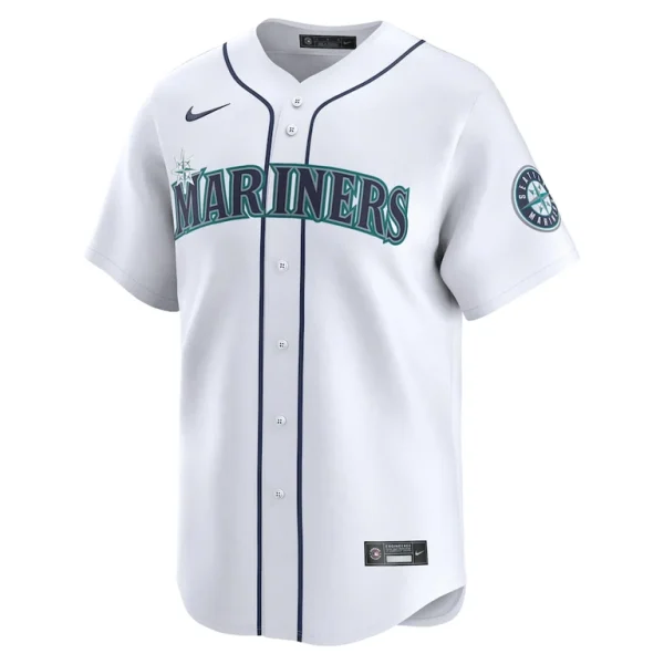Seattle mariners nike youth home limited jersey White Yth M