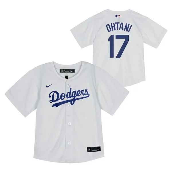 Shohei ohtani los angeles dodgers nike infant home game jersey White
