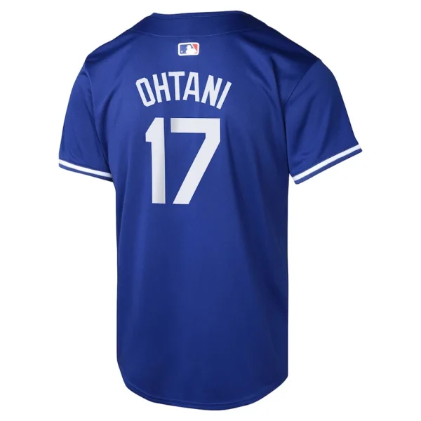 Shohei ohtani los angeles dodgers nike youth alternate limited jersey – royal Multi Yth L