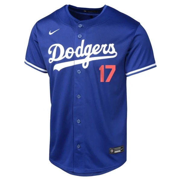 Shohei ohtani los angeles dodgers nike youth alternate limited jersey – royal Multi Yth M
