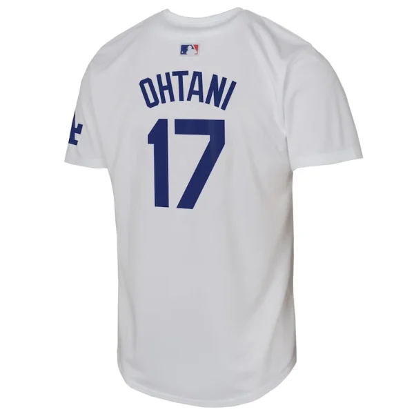 Shohei ohtani los angeles dodgers nike youth home limited player jersey White Yth L