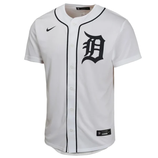 Spencer torkelson detroit tigers nike youth home game player jersey White Yth M