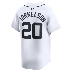 Spencer torkelson detroit tigers nike youth home limited player jersey White Yth L