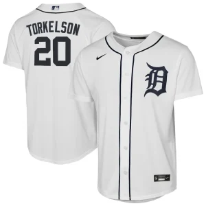 Spencer torkelson detroit tigers nike youth home replica player jersey White
