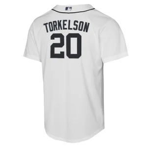 Spencer torkelson detroit tigers nike youth home replica player jersey White Yth L