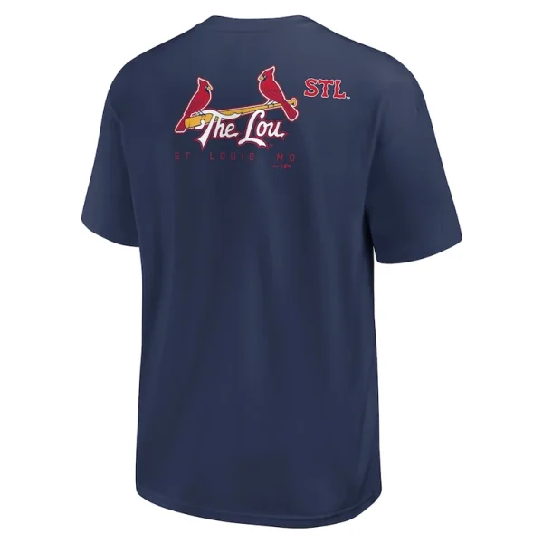 St. louis cardinals nike 2024 city connect max 90 t shirt Navy L