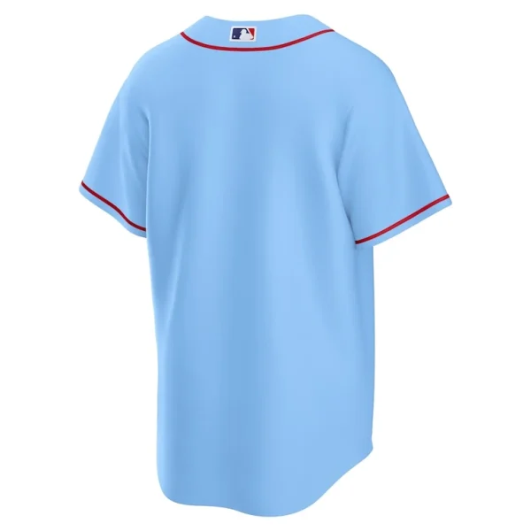 St. louis cardinals nike alternate replica team jersey Light blue L
