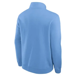 St. louis cardinals nike cooperstown collection fleece half zip pullover Light blue L