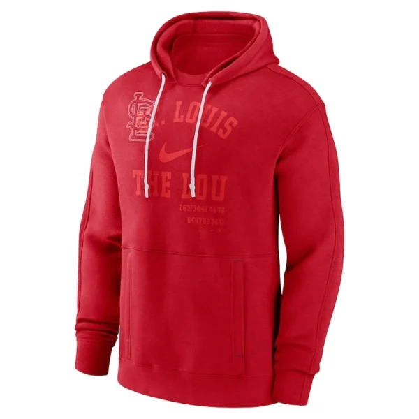 St. louis cardinals nike statement ball game pullover hoodie Red M