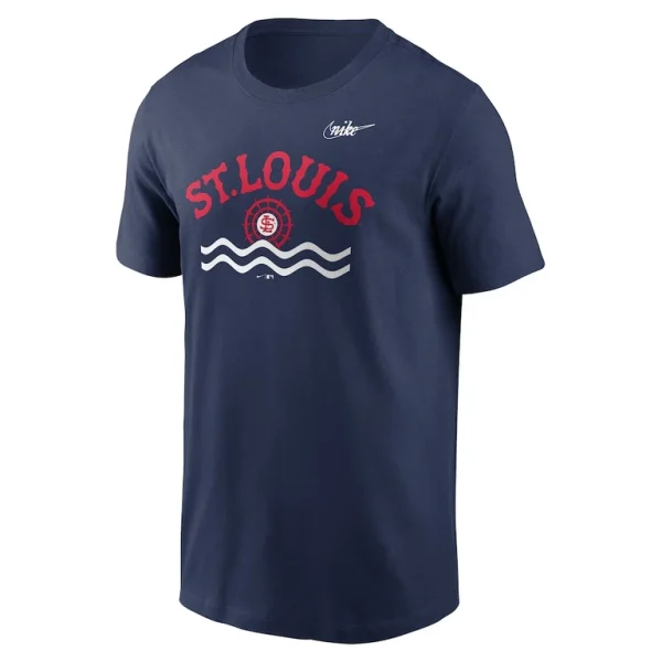 St. louis cardinals nike wheel hometown t shirt Navy M