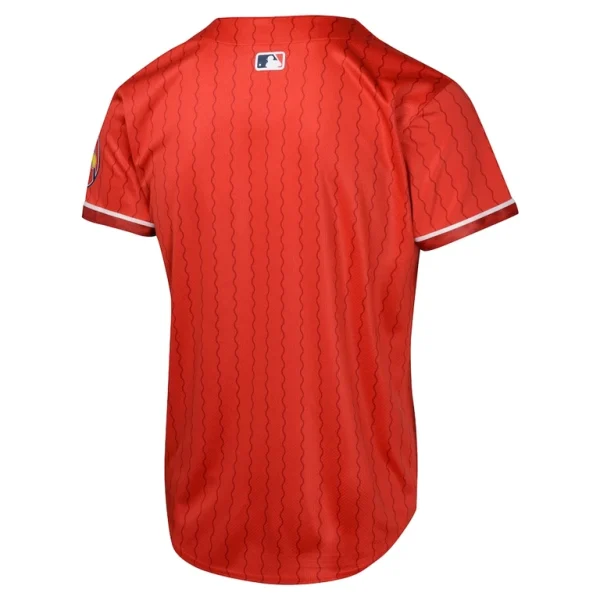 St. louis cardinals nike youth 2024 city connect limited jersey Red Yth L