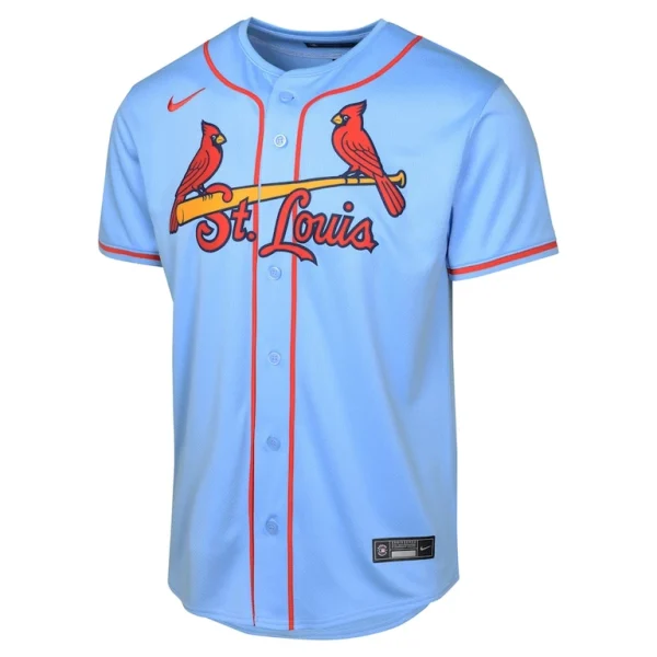 St. louis cardinals nike youth alternate limited jersey Light blue Yth M