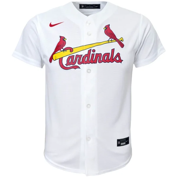 St. louis cardinals nike youth home replica team jersey White Yth M
