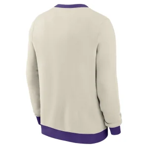 Tampa bay rays nike cooperstown collection fleece pullover sweatshirt Cream L