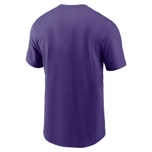 Tampa bay rays nike cooperstown collection team logo t shirt Purple L