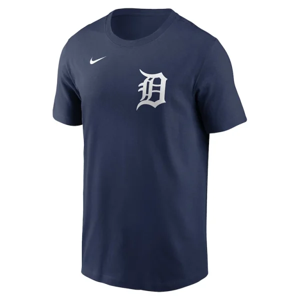 Tarik skubal detroit tigers nike fuse name number t shirt Navy M