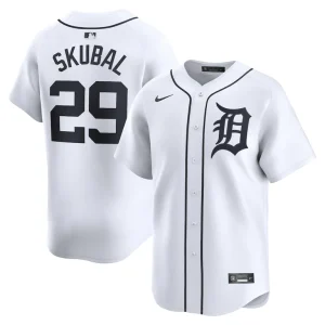 Tarik skubal detroit tigers nike home limited player jersey White