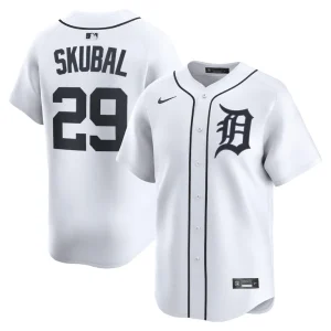 Tarik skubal detroit tigers nike home limited player jersey White
