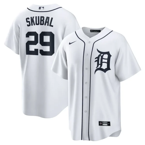 Tarik skubal detroit tigers nike home replica jersey White