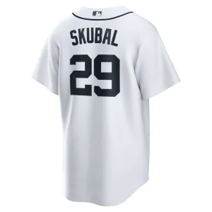 Tarik skubal detroit tigers nike home replica jersey White L