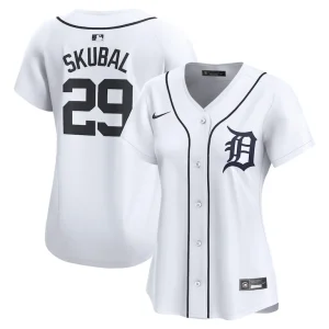 Tarik skubal detroit tigers nike womens limited player jersey – white Multi