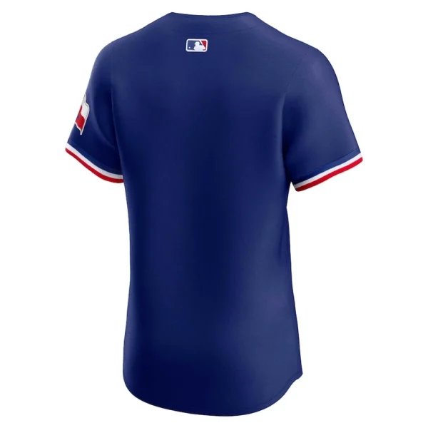 Texas rangers nike alternate vapor premier elite patch jersey Royal 42