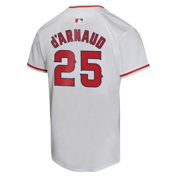 Travis darnaud los angeles angels nike youth home game player jersey White Yth L