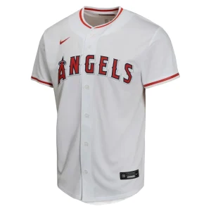 Travis darnaud los angeles angels nike youth home game player jersey White Yth M