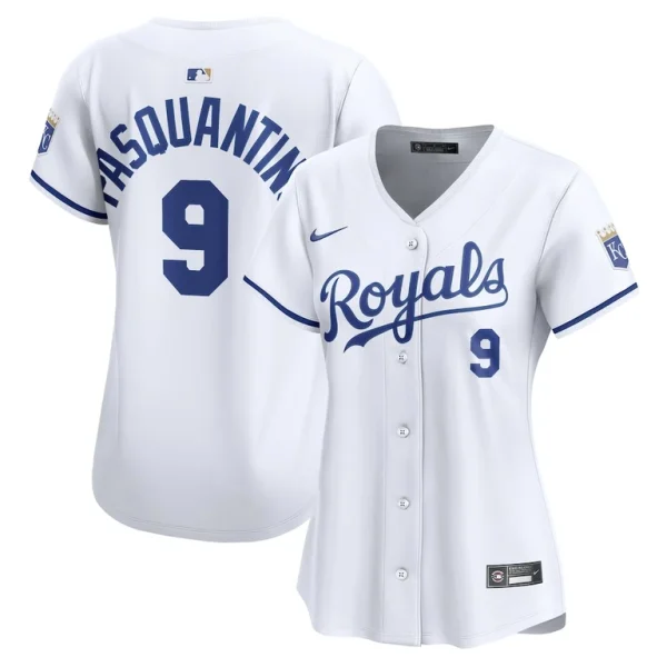 Vinnie pasquantino kansas city royals nike womens home limited jersey – white Multi