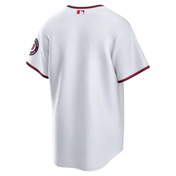 Washington nationals nike home blank replica jersey White L