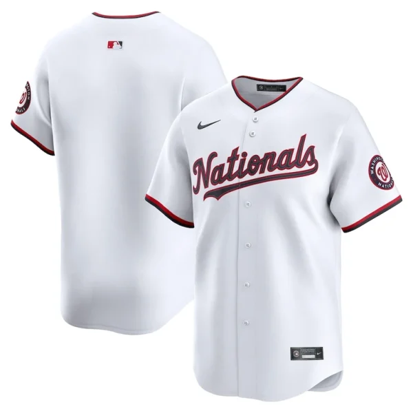 Washington nationals nike home limited jersey White