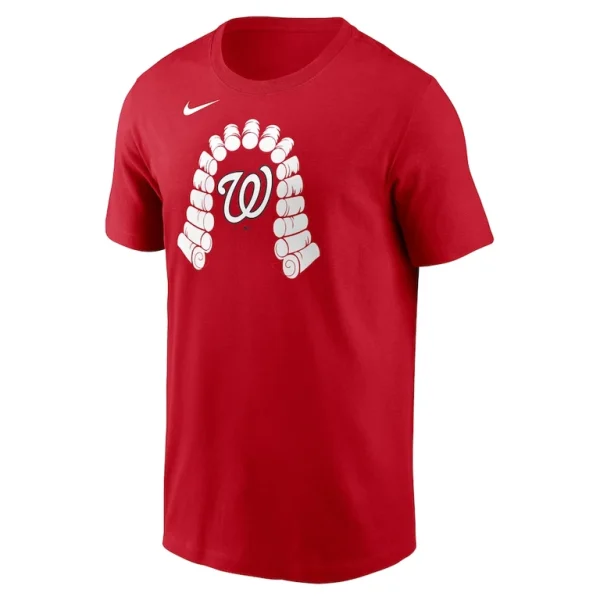 Washington nationals nike local home town t shirt Red M