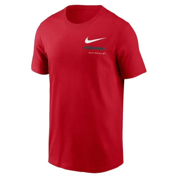 Washington nationals nike over the shoulder t shirt Red M