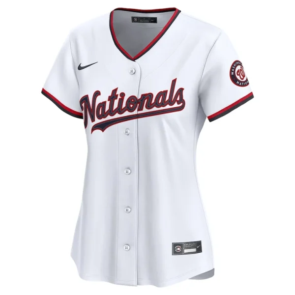 Washington nationals nike womens home limited custom jersey White M