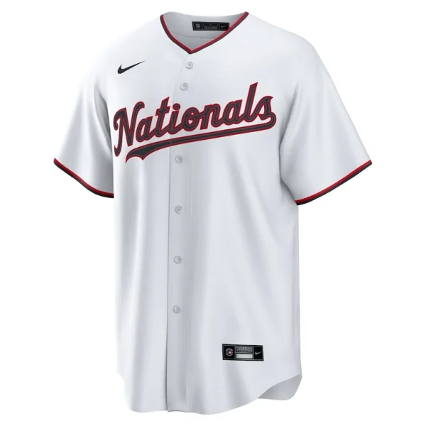 Washington nationals nike youth home replica 2.0 jersey White Yth M