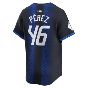 Wenceel perez detroit tigers nike 2024 city connect limited jersey Navy L