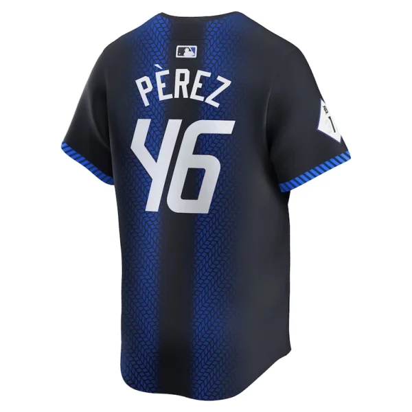 Wenceel perez detroit tigers nike 2024 city connect limited jersey Navy L