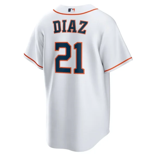Yainer diaz houston astros nike home replica jersey White L